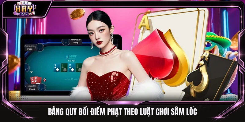 Bảng quy đổi điểm phạt theo luật chơi sâm lốc