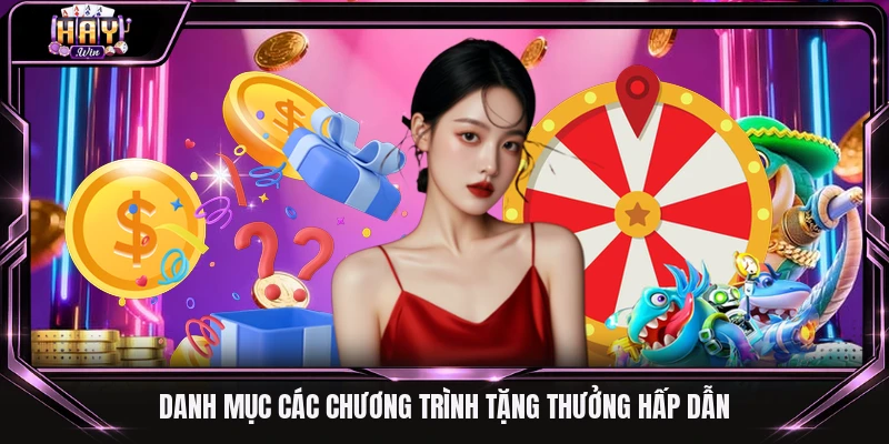 Danh mục các chương trình tặng thưởng hấp dẫn