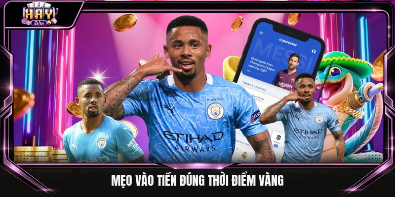 Mẹo vào tiền đúng thời điểm vàng